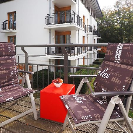 Kaiservillen Heringsdorf - Ferienwohnung Mit 1 Schlafzimmer Und Balkon Dr4 מראה חיצוני תמונה